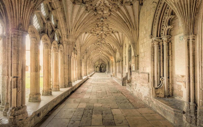 Canterbury Cathedral gothic architecture representing beauty in sacred architecture