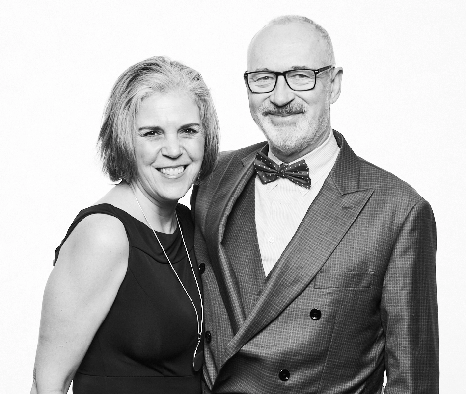 Margarita and David Clayton at a Scala Foundation event